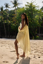 Yellow Stripe Sarong