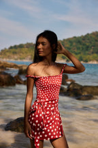 Red Polka Mira Swimsuit