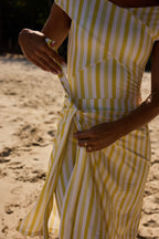 Yellow Stripe Skort