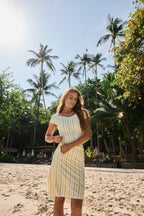 Yellow Stripe Skort