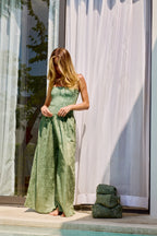 Sage Paisley Pants