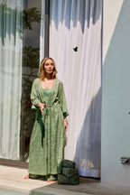 Sage Paisley Robe