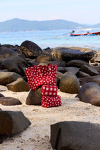 Red Polka Tote Bag
