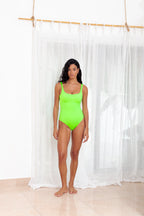 Neon Green Mare Swimsuit
