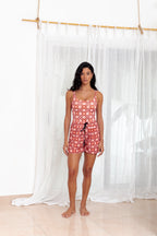 Deco High Waisted Shorts