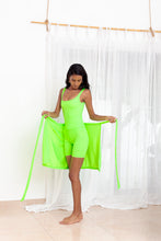 Neon Green Skort