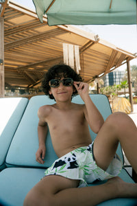 Boys Panda Swim Shorts