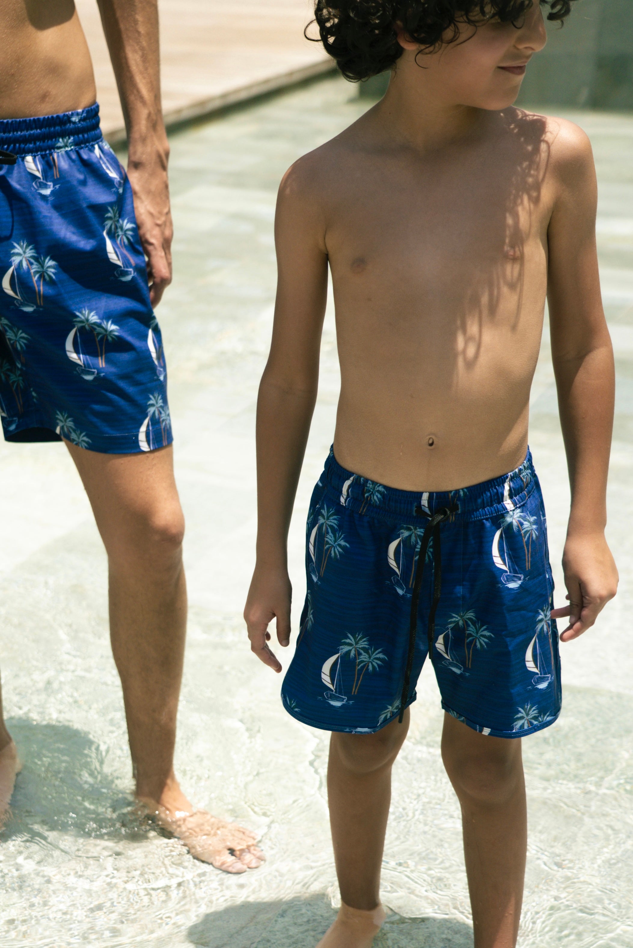 Boys Sail Away Swim Shorts