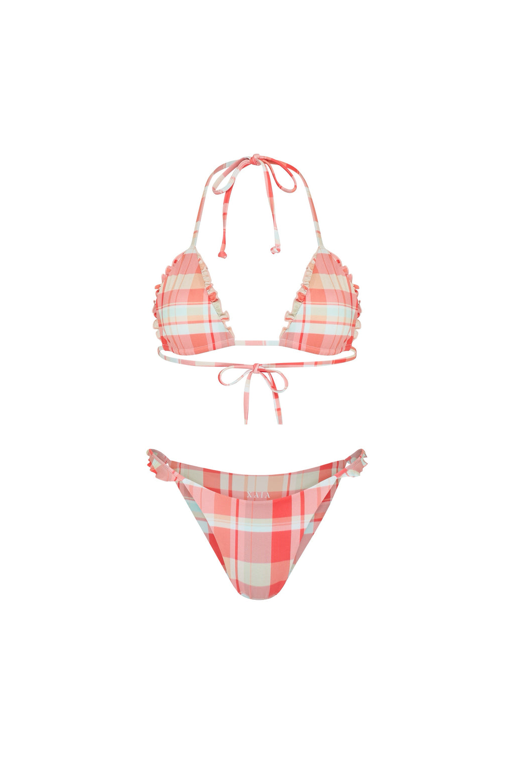 Plaid Bikini Set