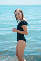 Black Mod Swimsuit