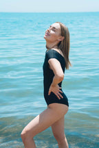 Black Mod Swimsuit