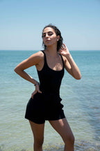Black High Waisted Shorts