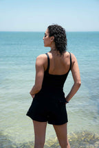 Black High Waisted Shorts
