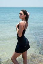 Black Cabana Skirt