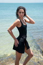 Black Cabana Skirt