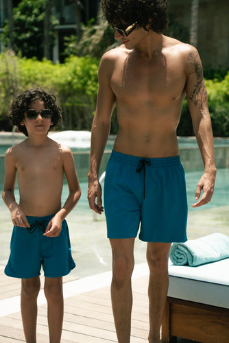 Teal Swim Shorts