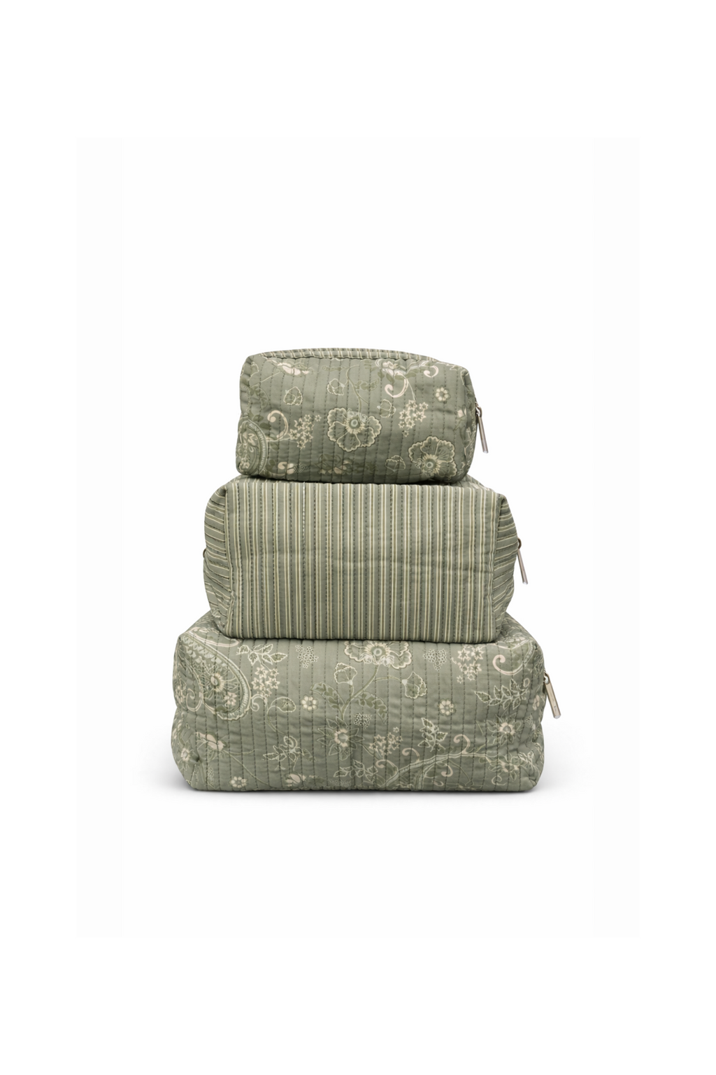 Sage Paisley Toiletry Set