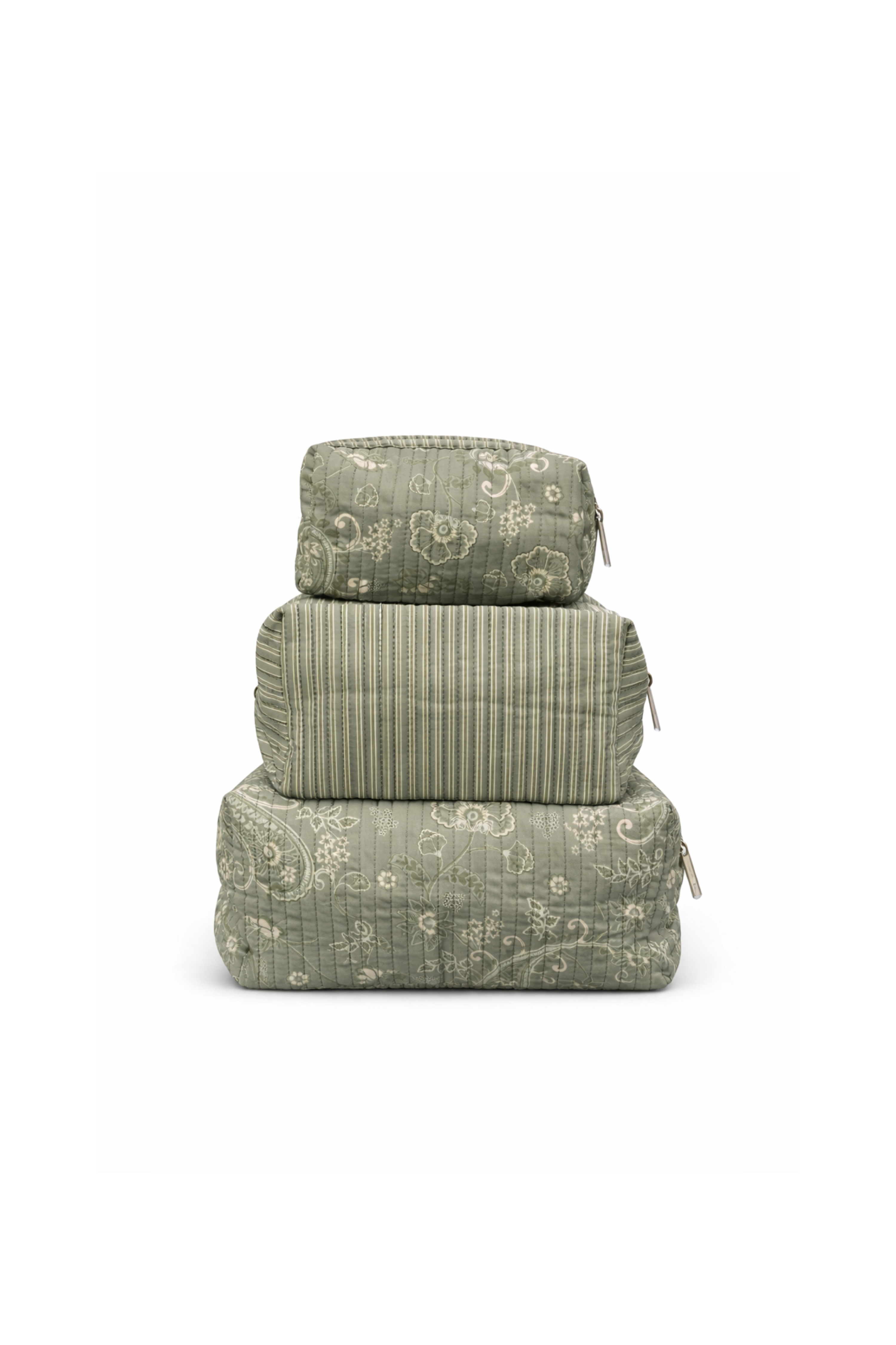 Sage Paisley Toiletry Set