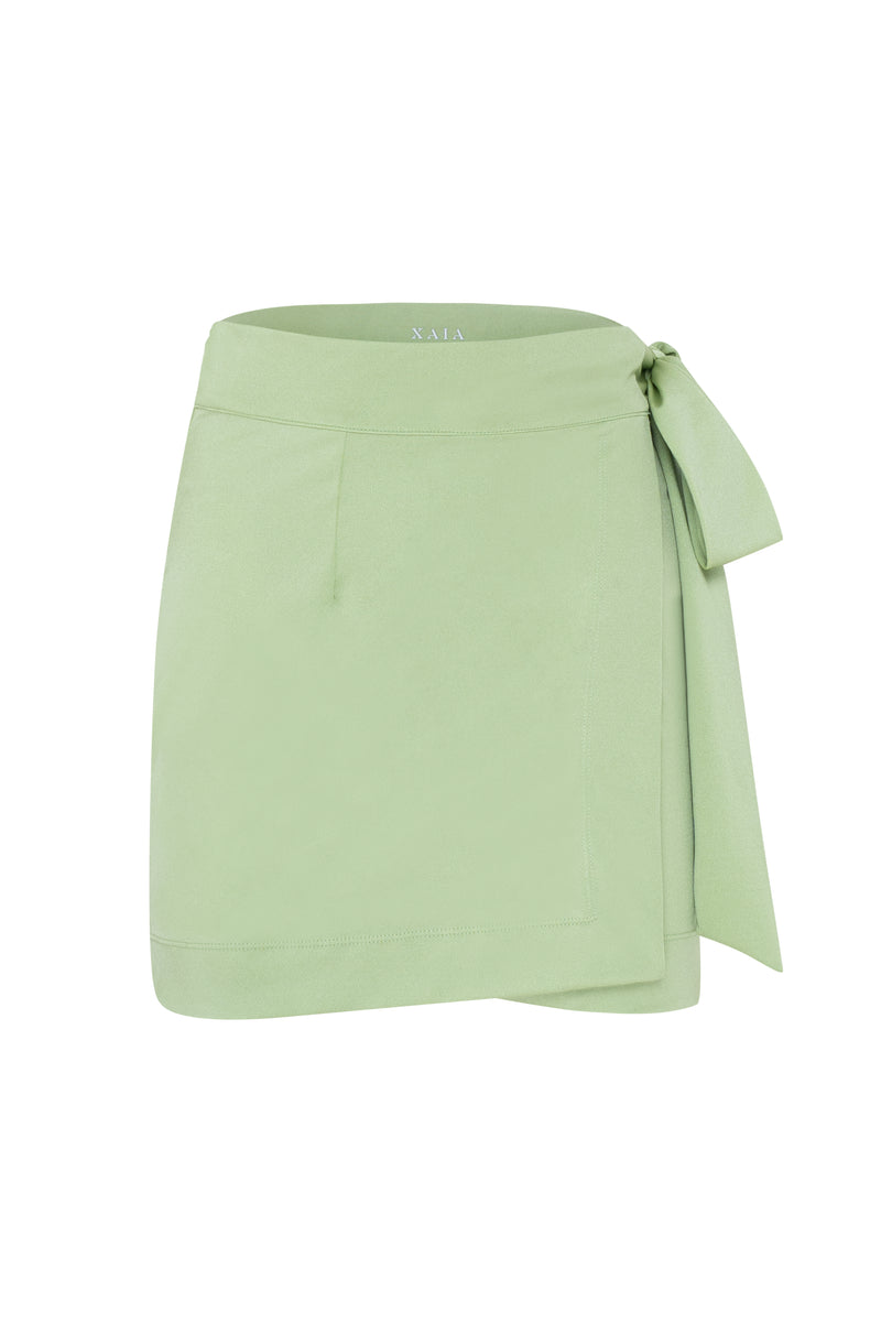 Shiny Sage Cabana Skirt