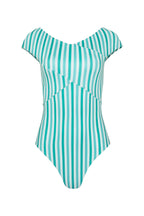 Stripe Mod Swimsuit