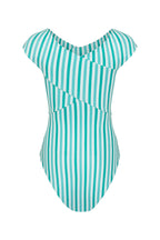 Stripe Mod Swimsuit