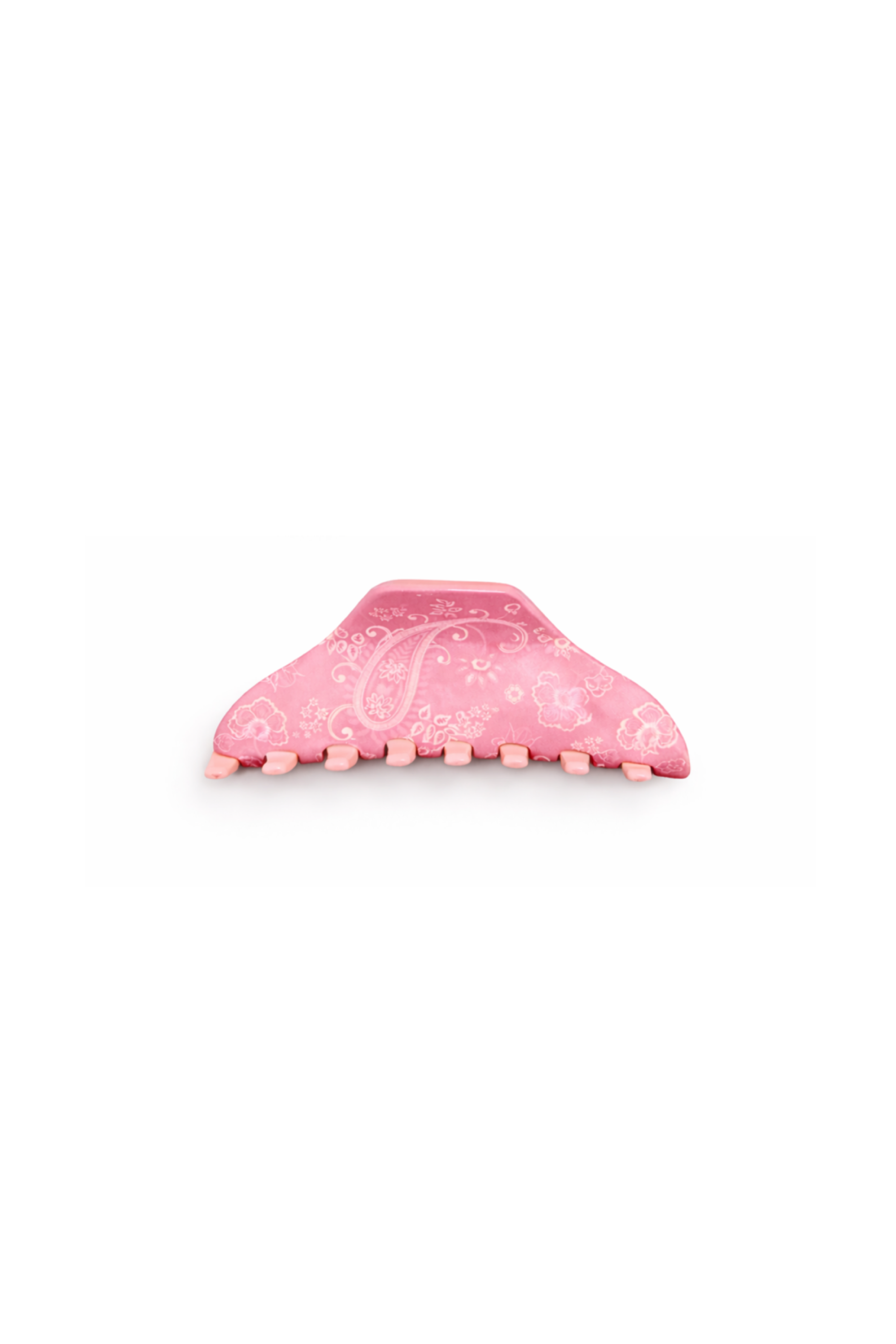 Pink Paisley Maxi Claw Clip
