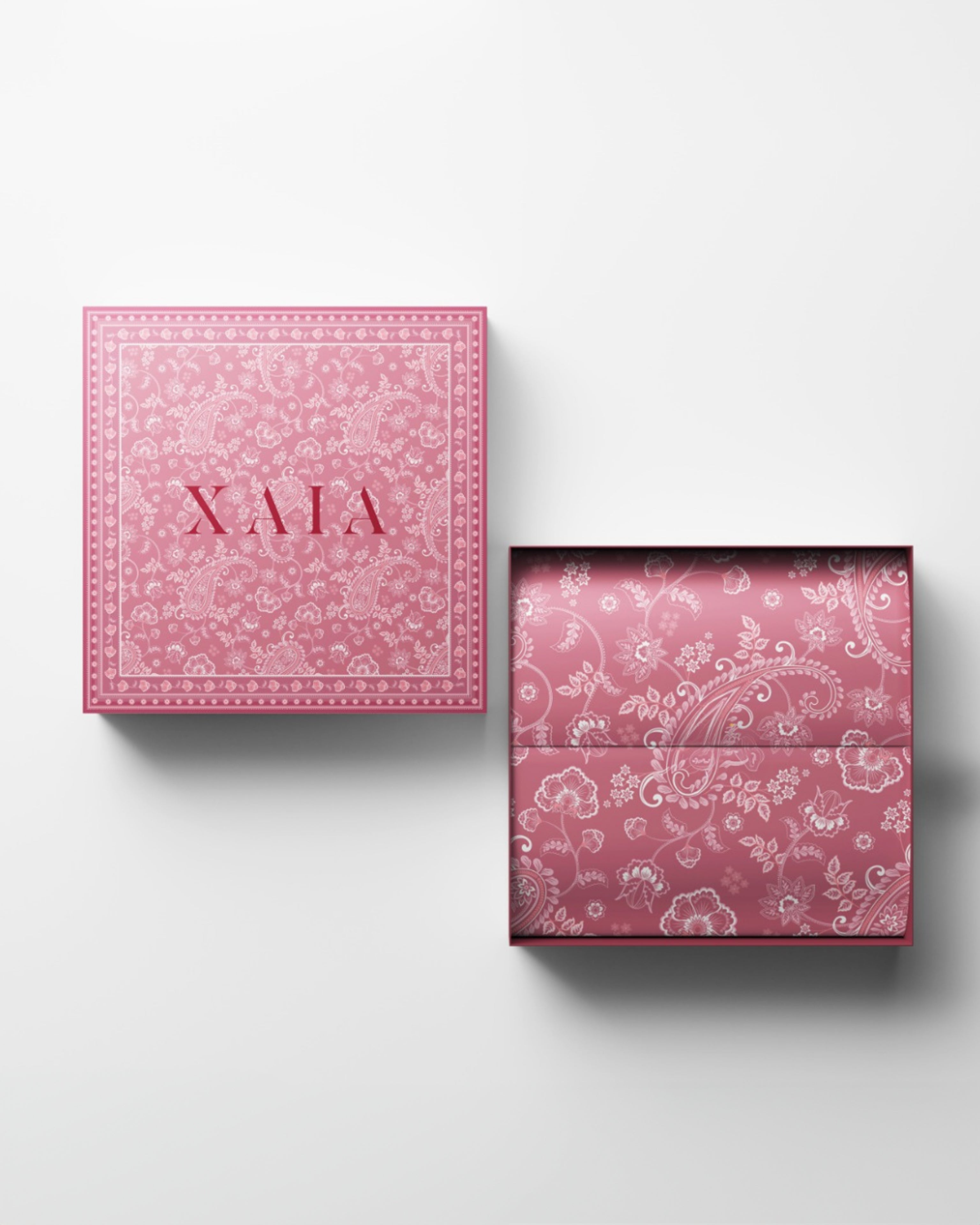 Gift Box Pink Paisley