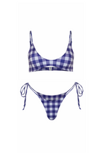 Lea Navy Gingham Bikini