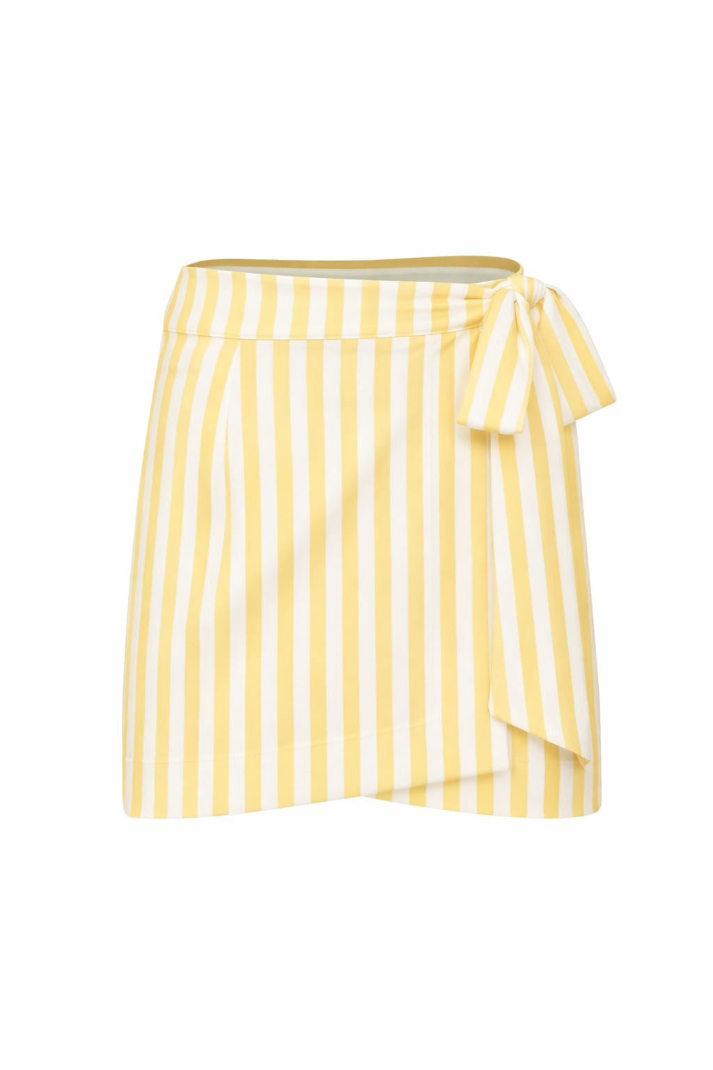 Yellow Stripe Cabana Skirt