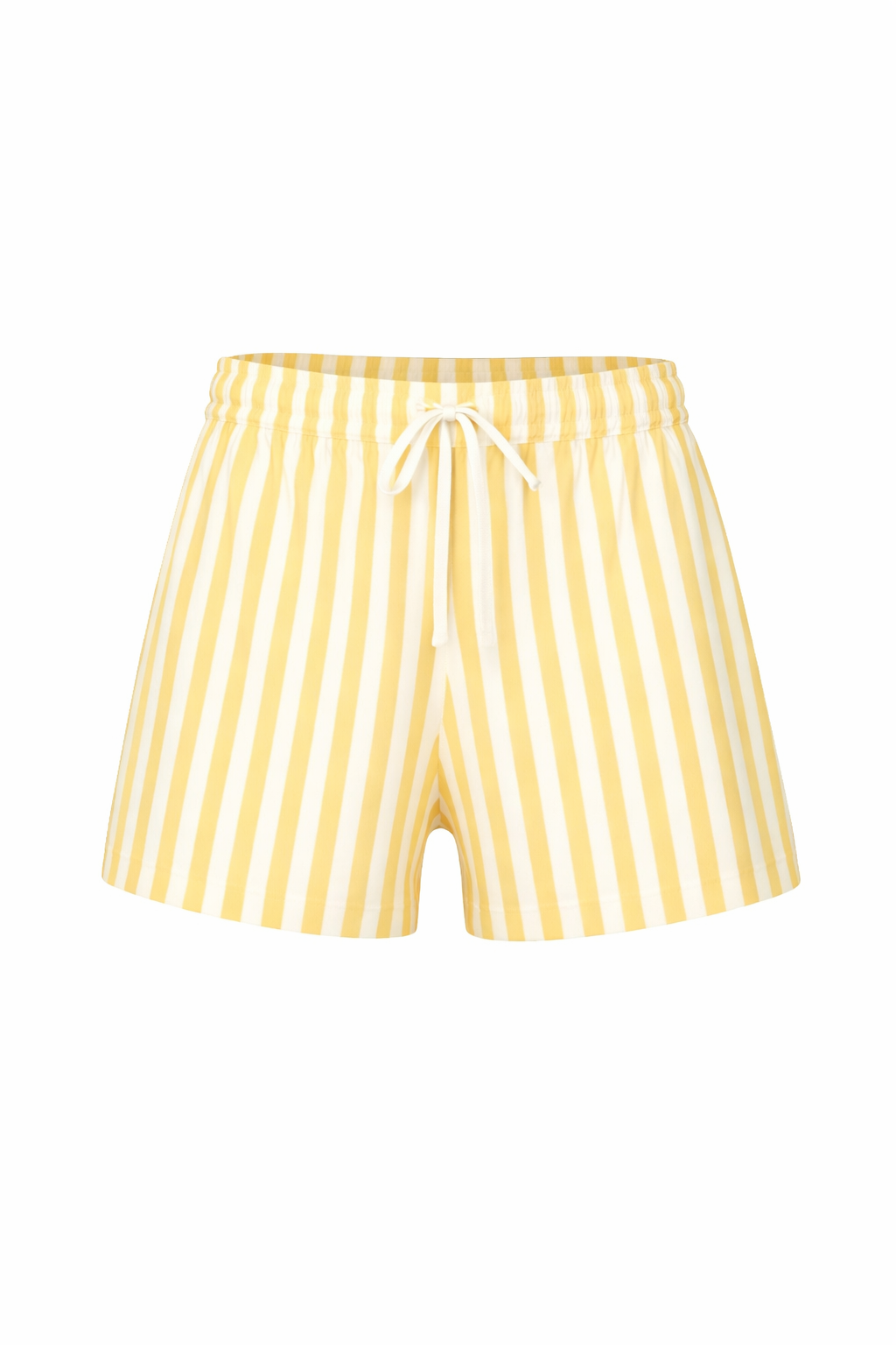 Yellow Stripe Low Rise Shorts