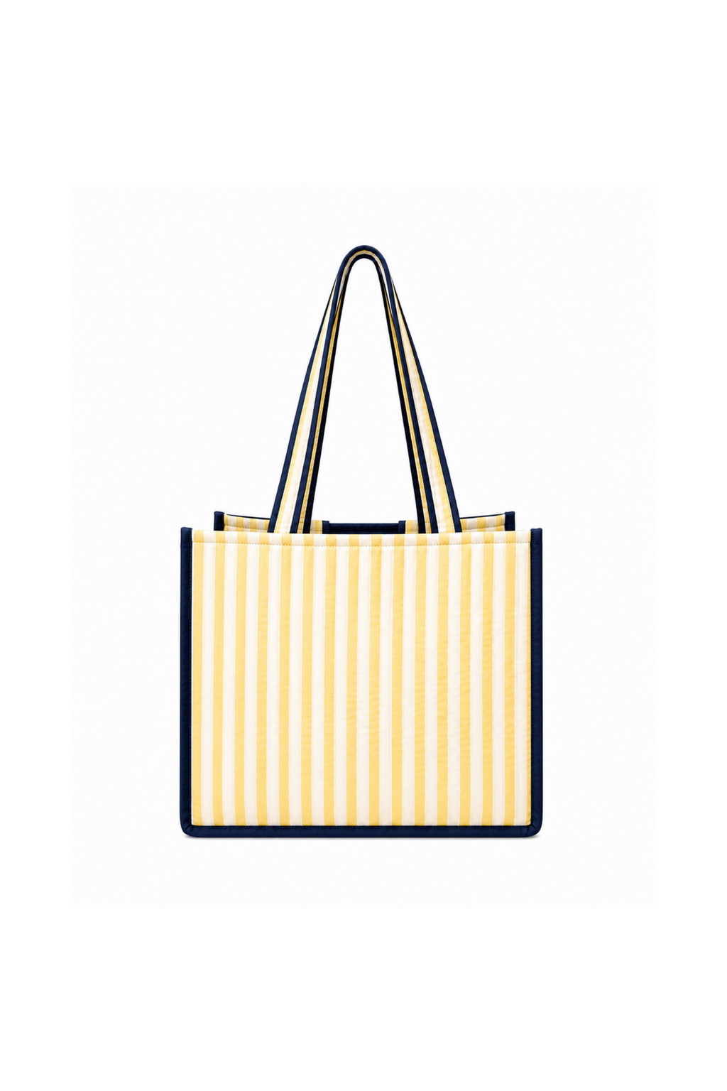 Yellow Stripe Tote Bag