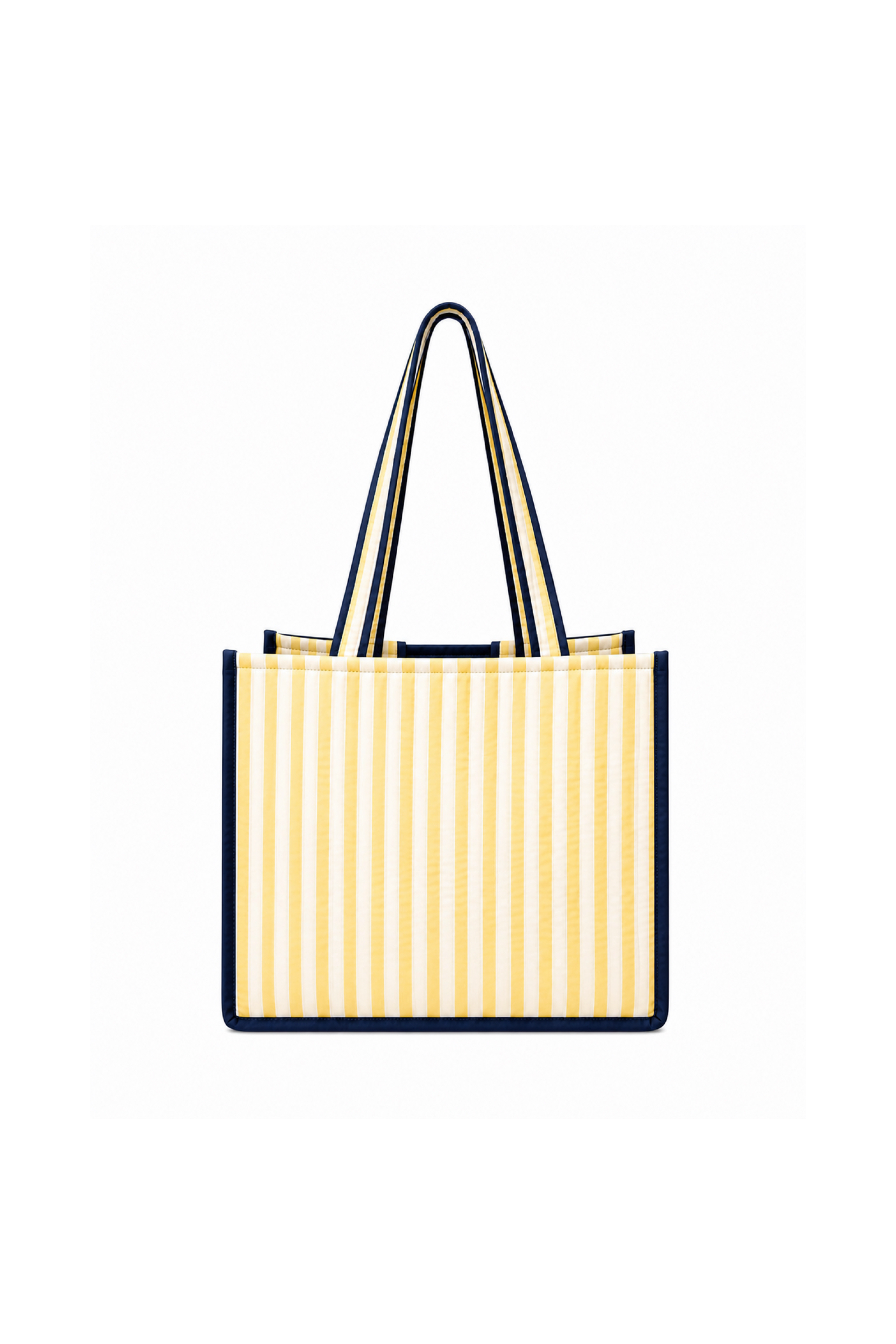 Yellow Stripe Tote Bag