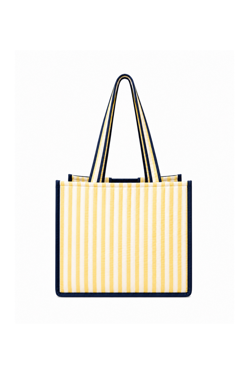 Yellow Stripe Tote Bag