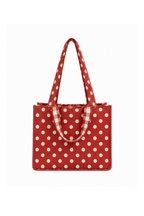 Red Polka Tote Bag