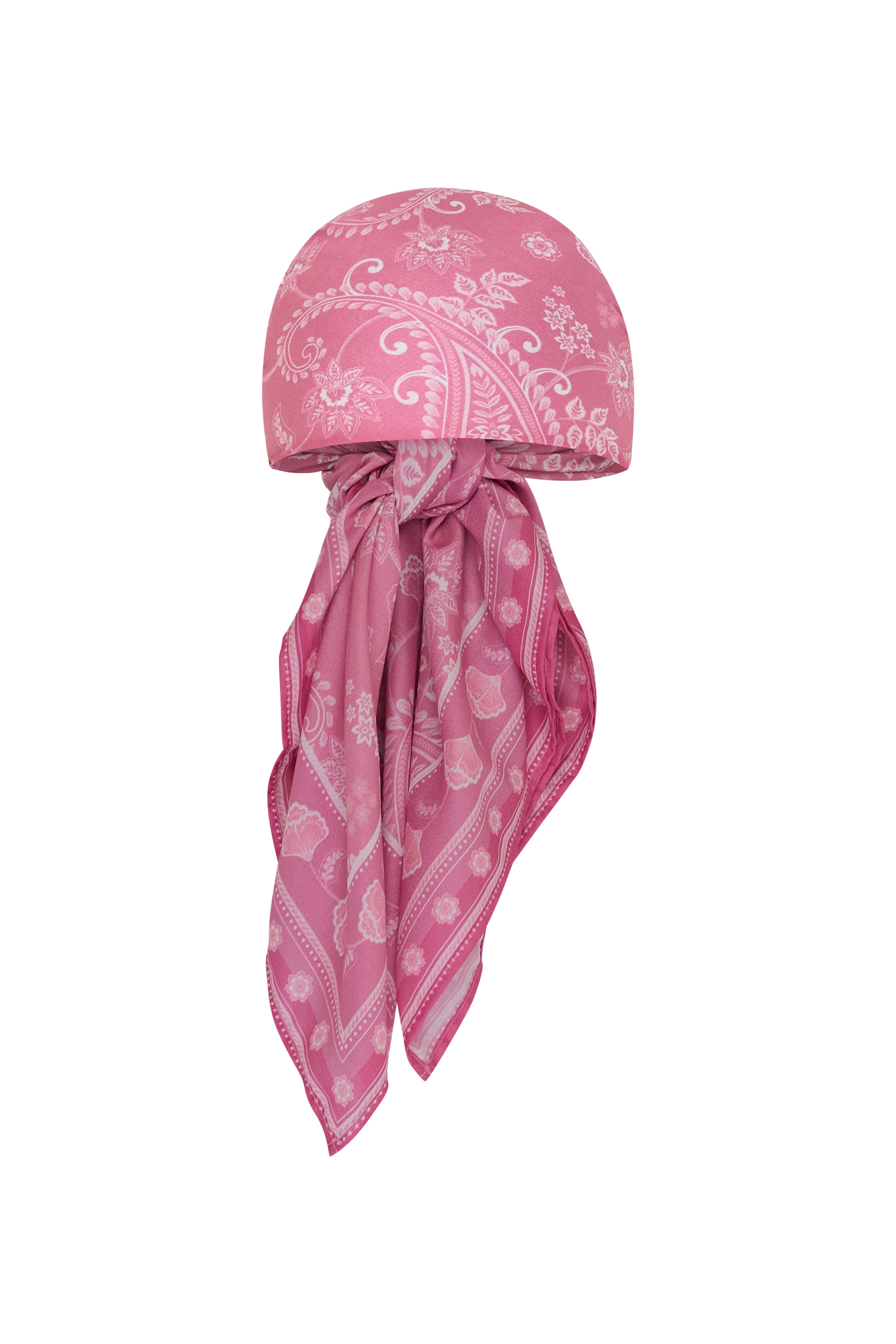 Pink Paisley Scarf