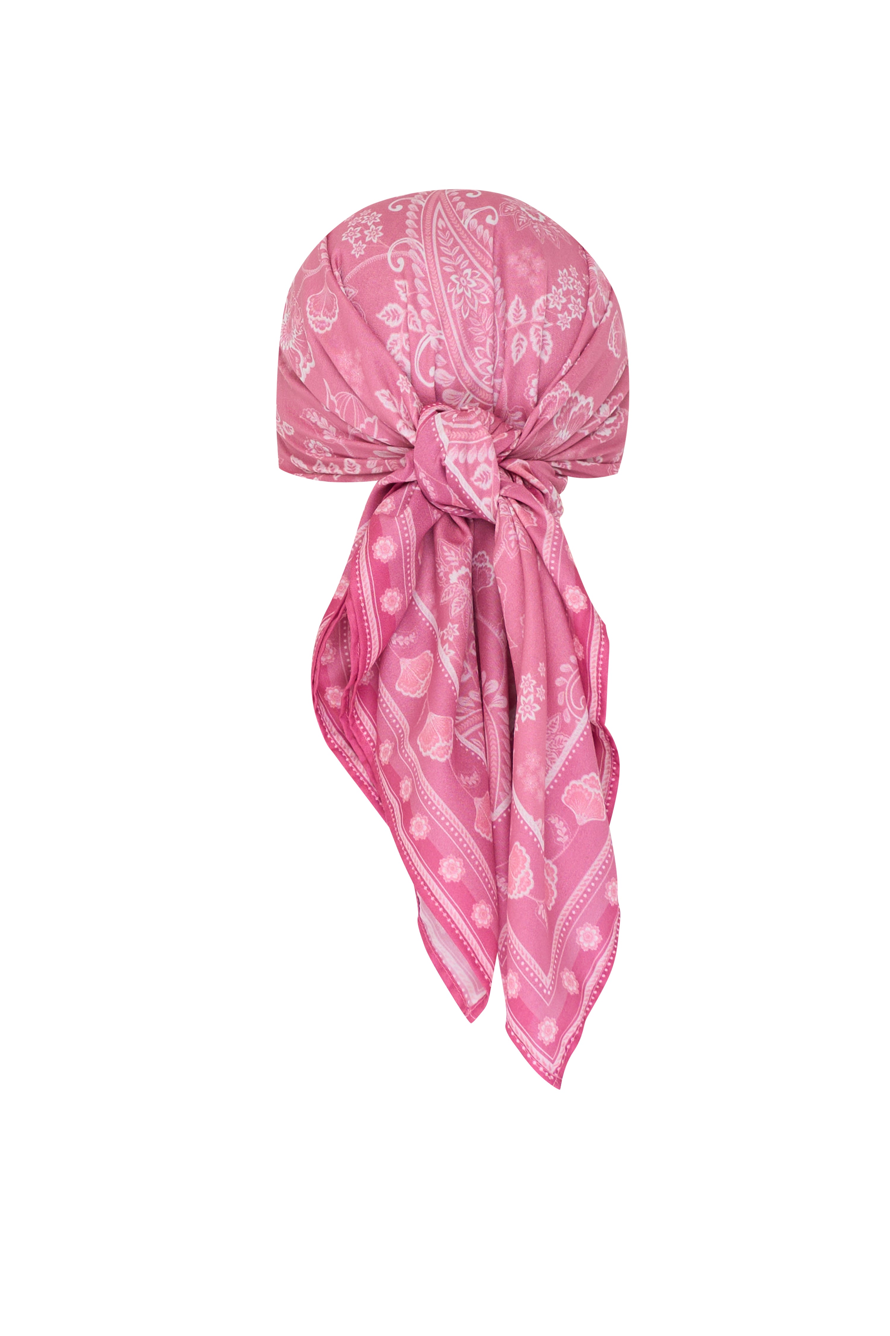 Pink Paisley Scarf