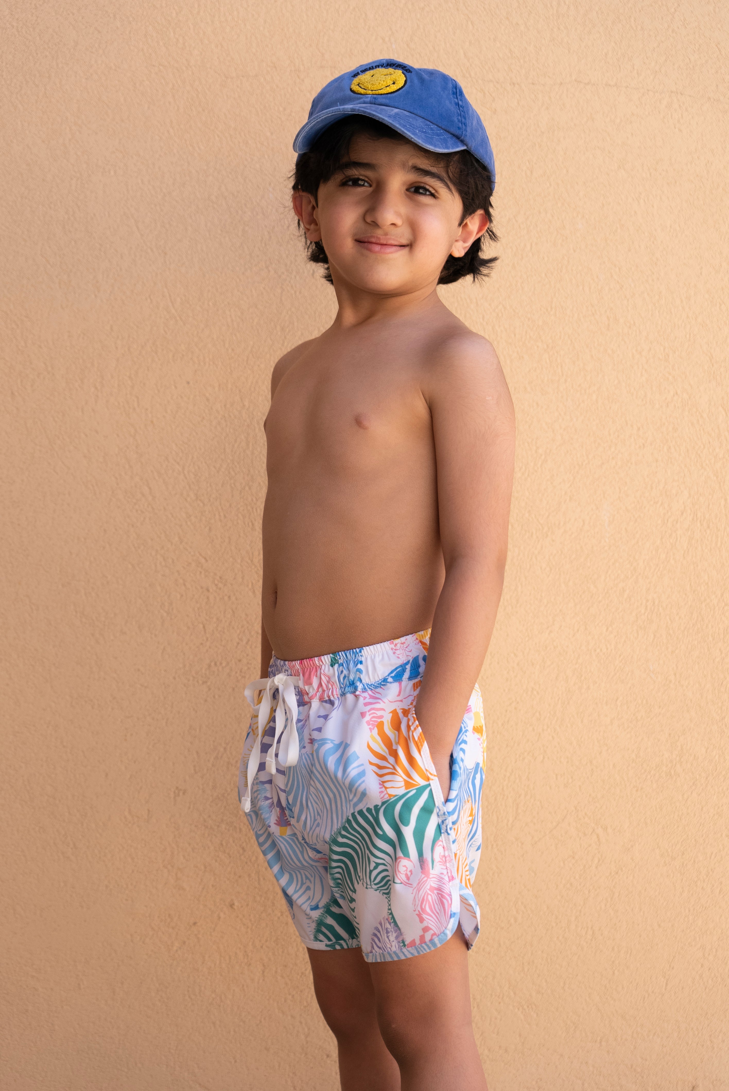 Zebra Boys Shorts