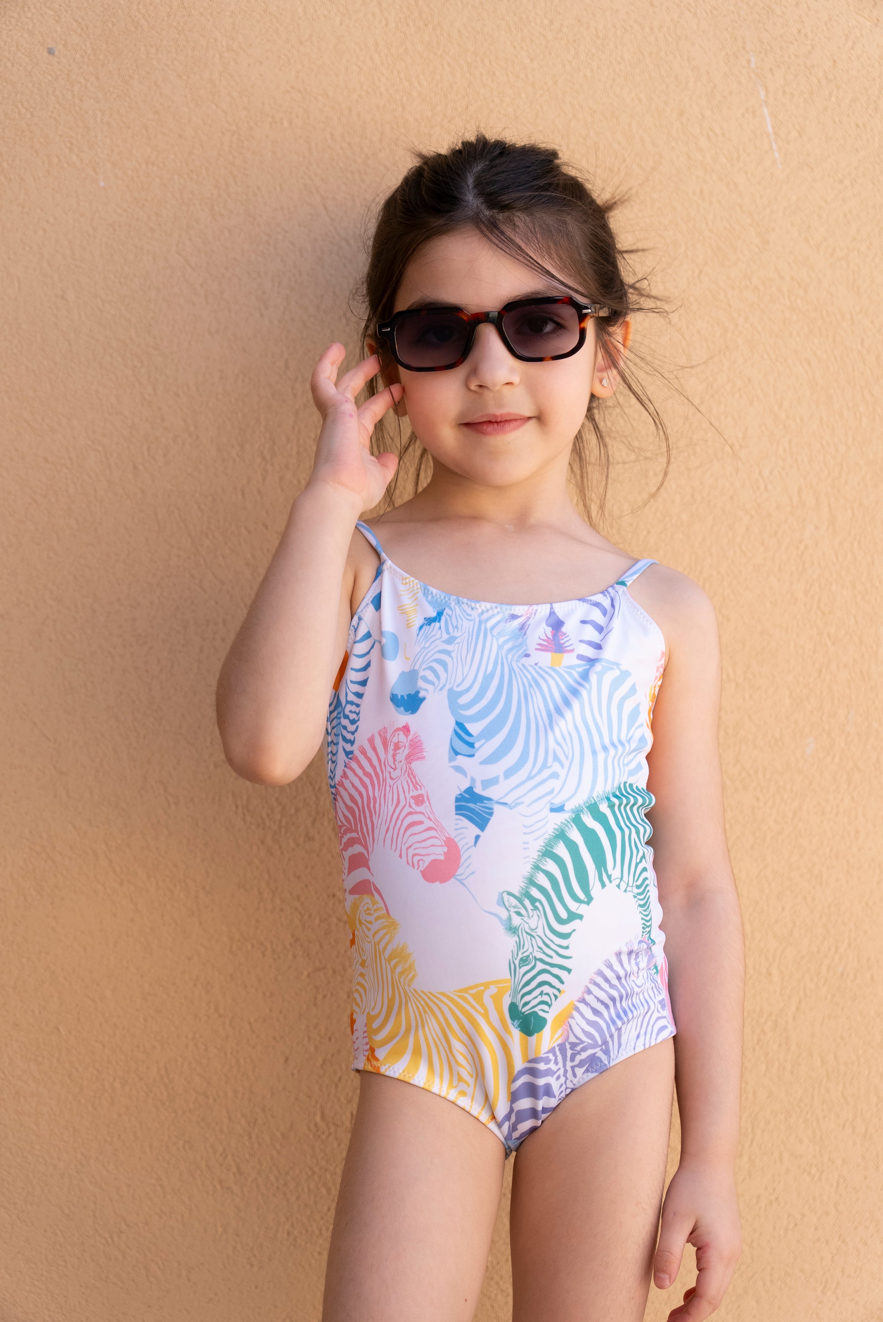 Zebra Girls Swimsuit