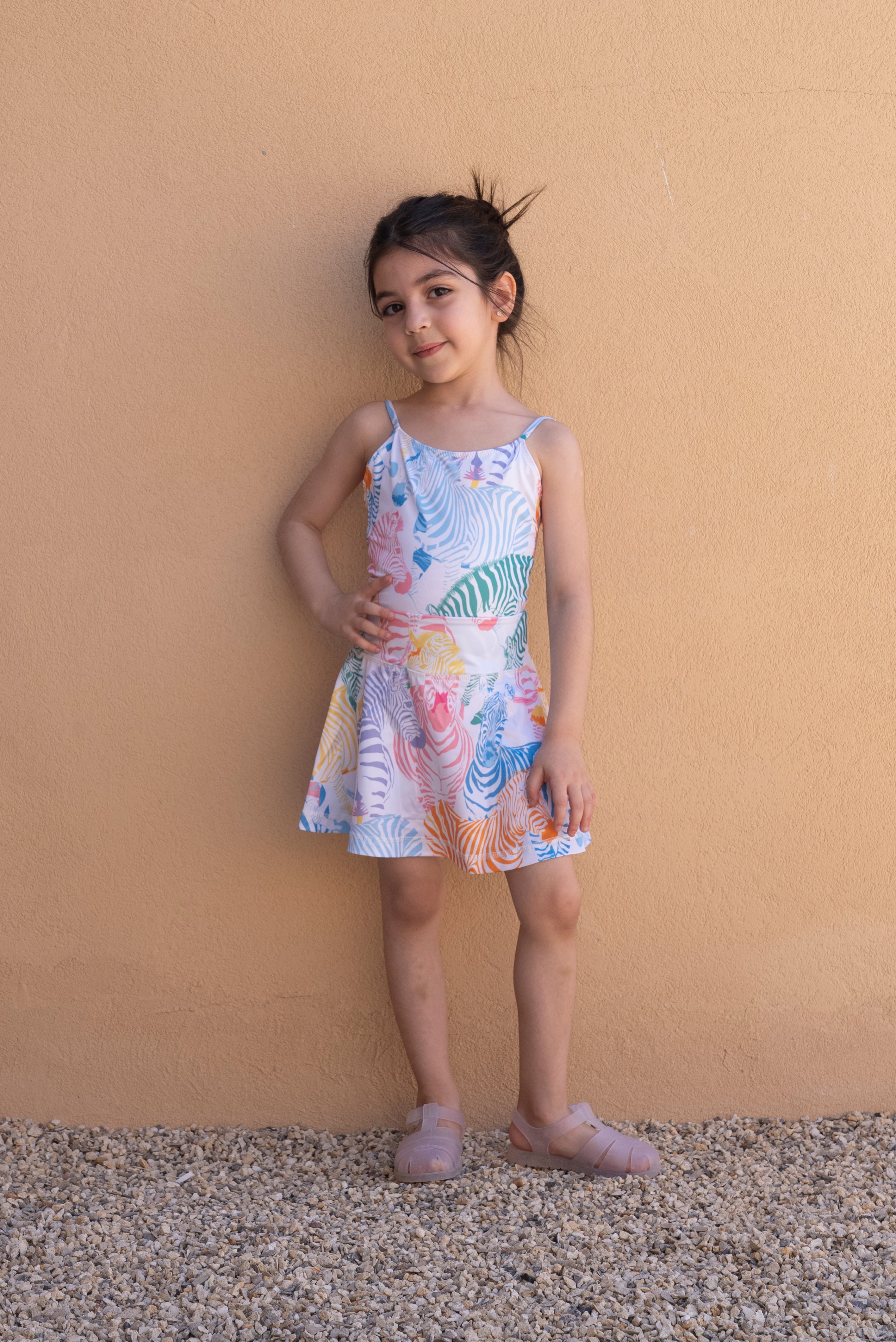Zebra Girls Skort