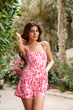 Blush Bee High Waisted Shorts