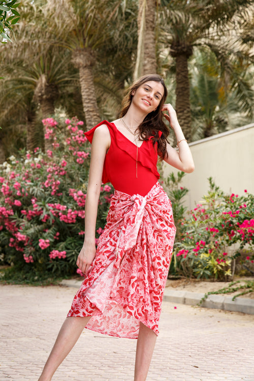 Blush Bee Sarong