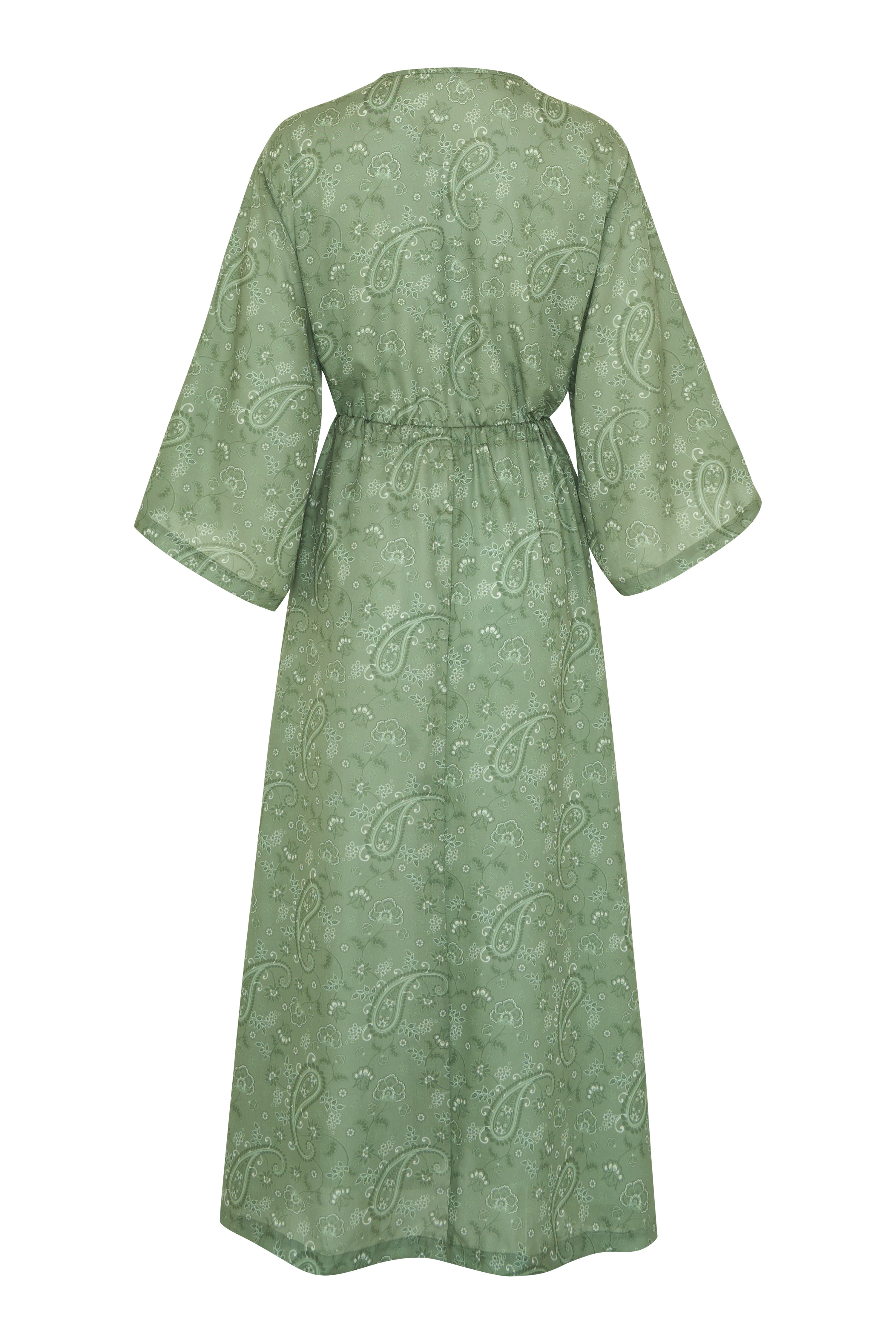 Sage Paisley Robe