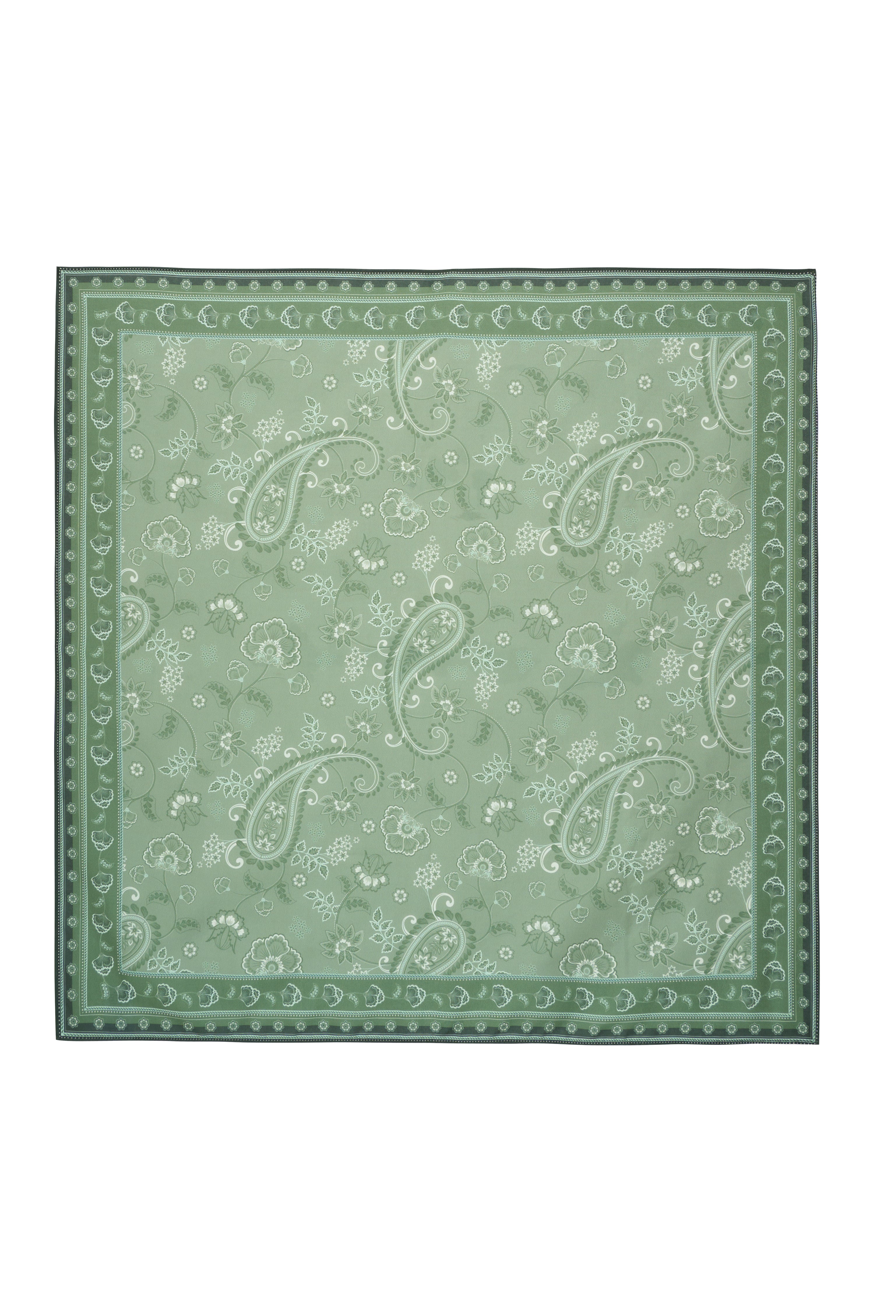 Sage Paisley Scarf