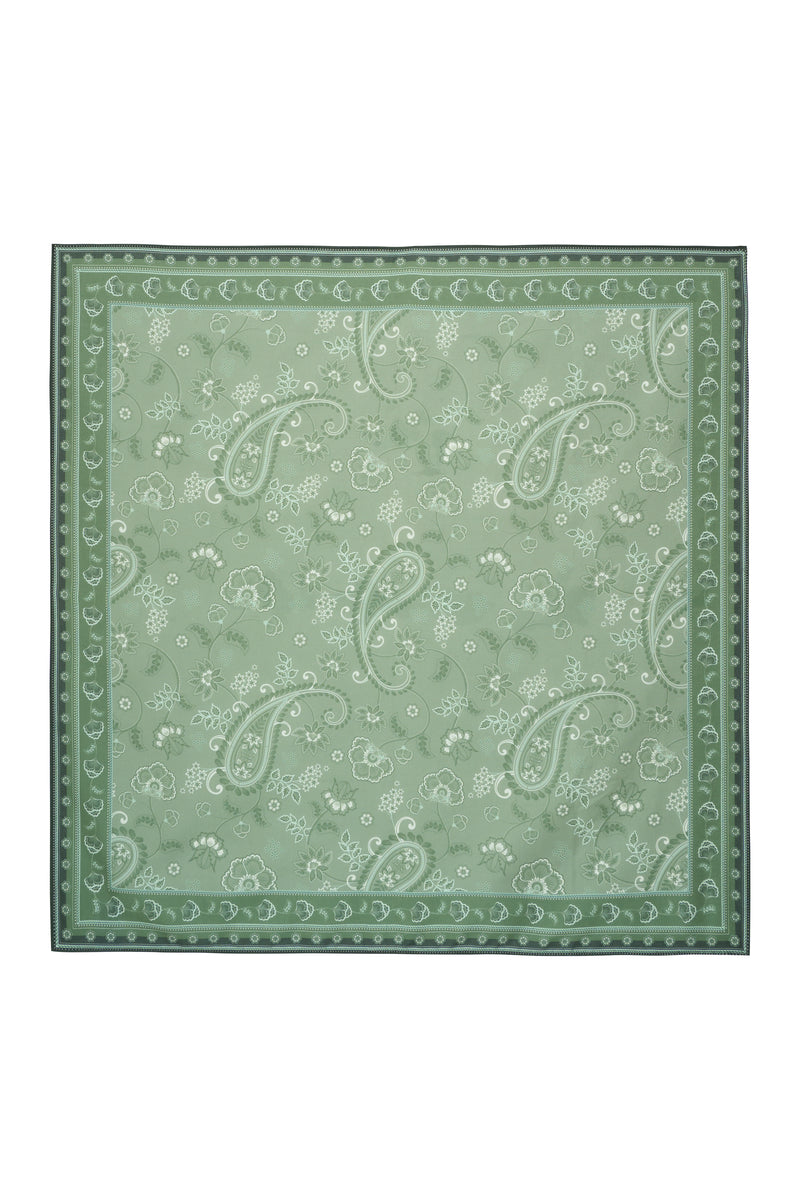 Sage Paisley Scarf