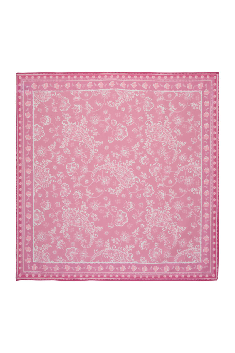 Pink Paisley Scarf