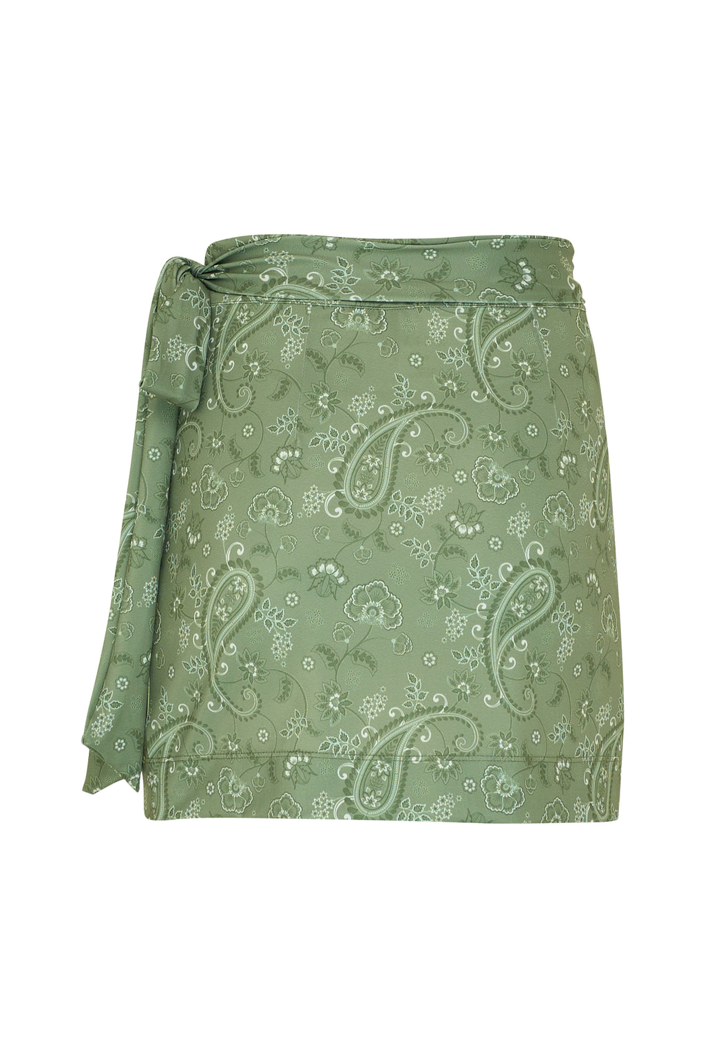 Sage Paisley Cabana Skirt