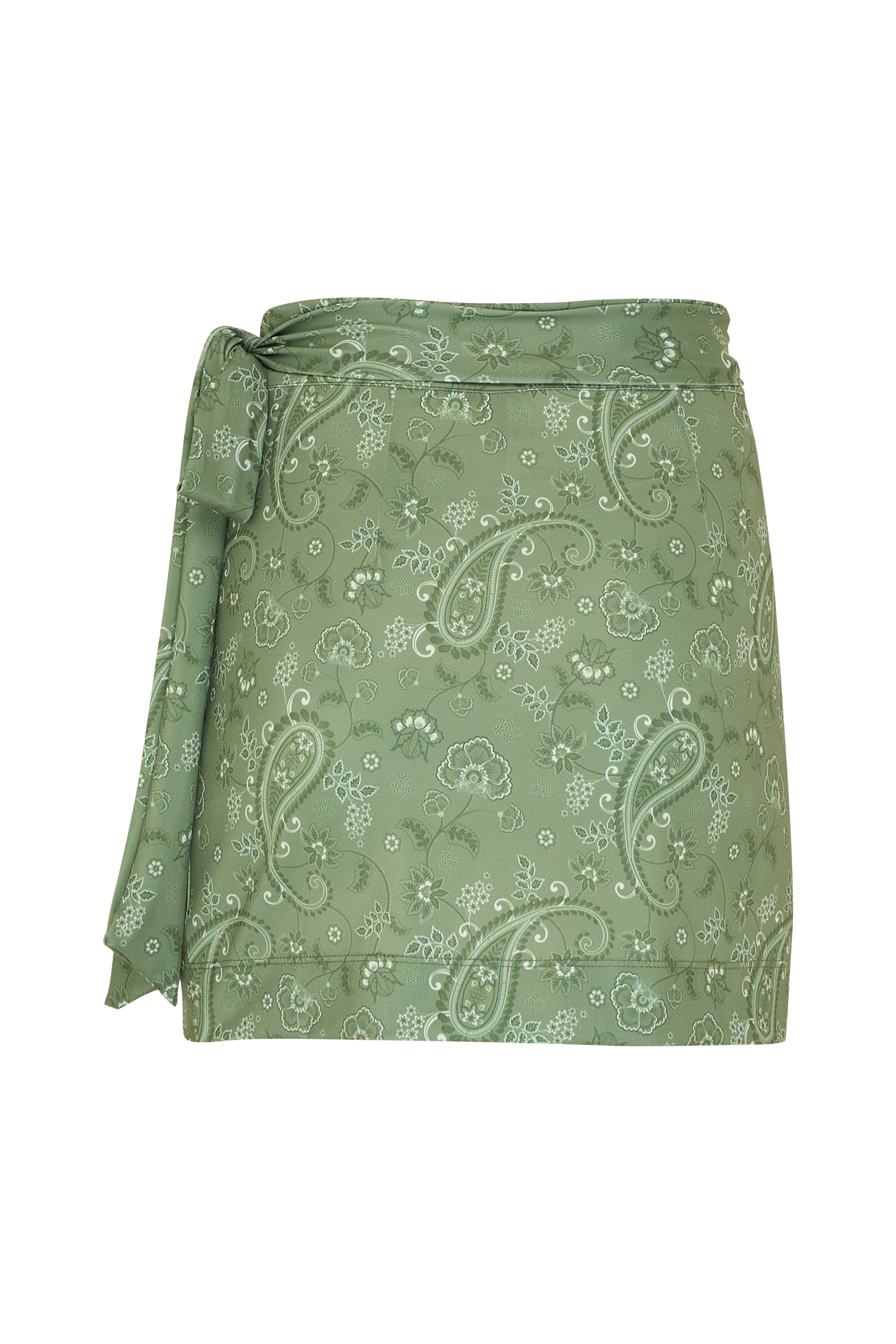 Sage Paisley Cabana Skirt