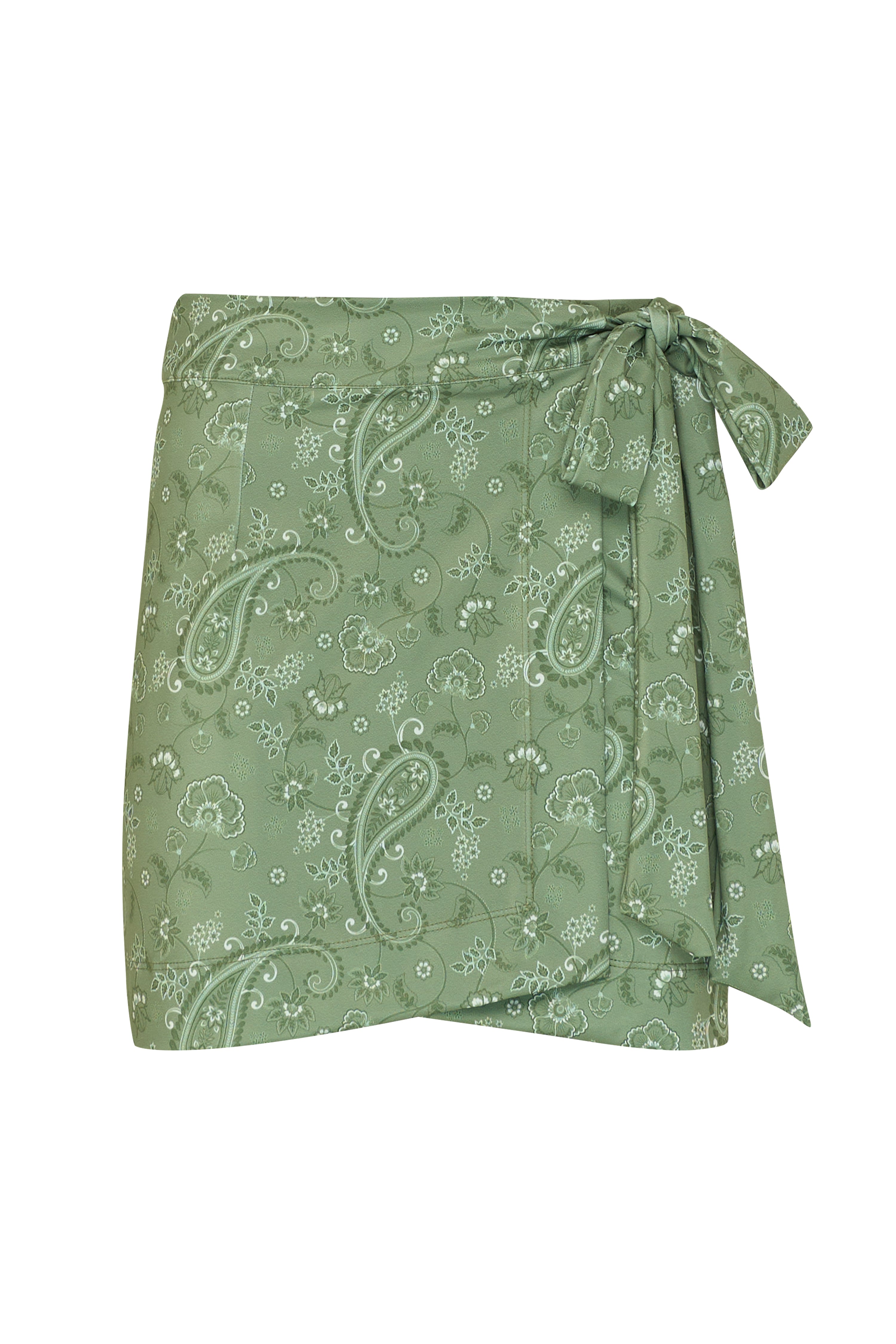 Sage Paisley Cabana Skirt