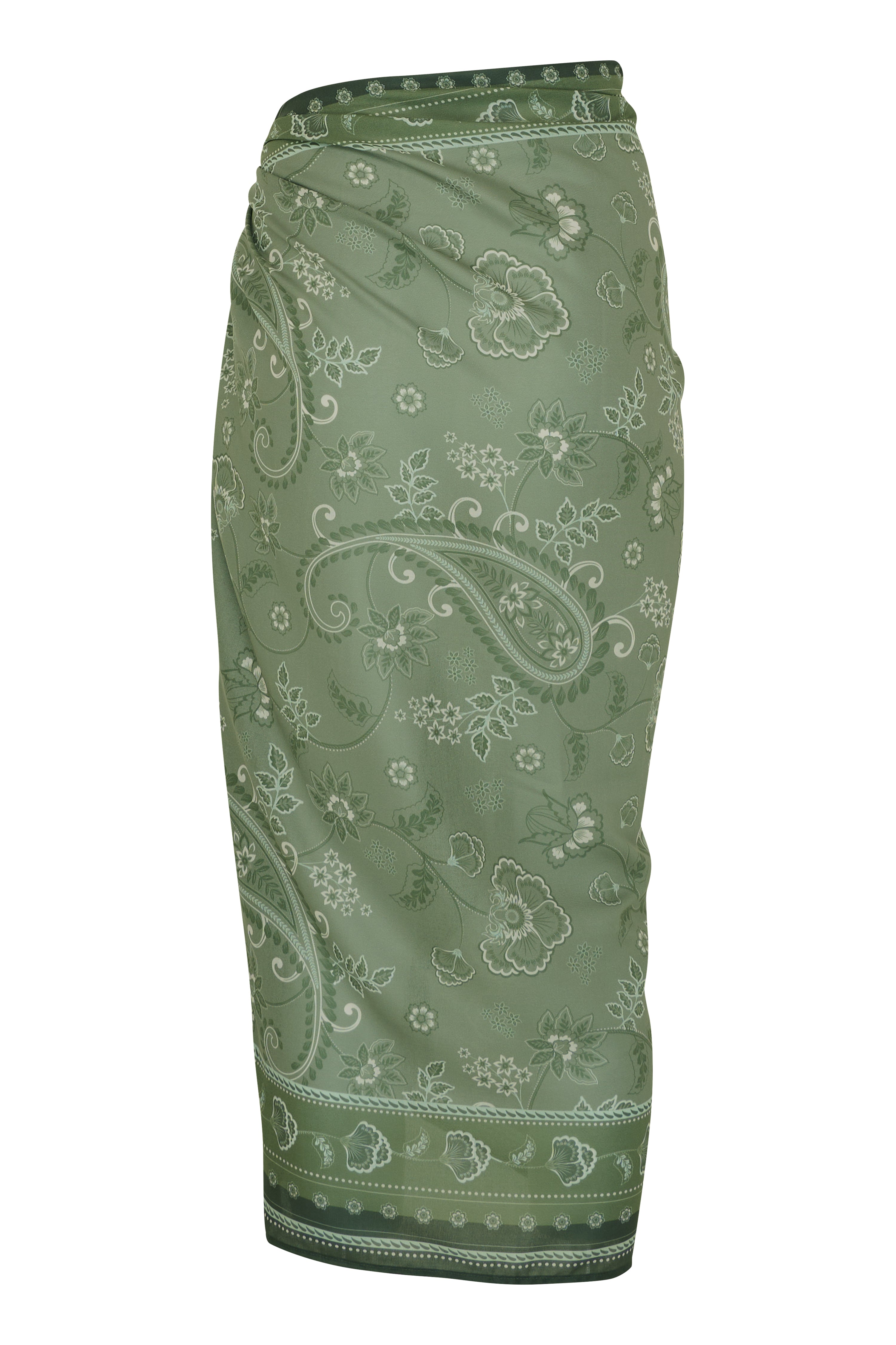 Sage Paisley Sarong
