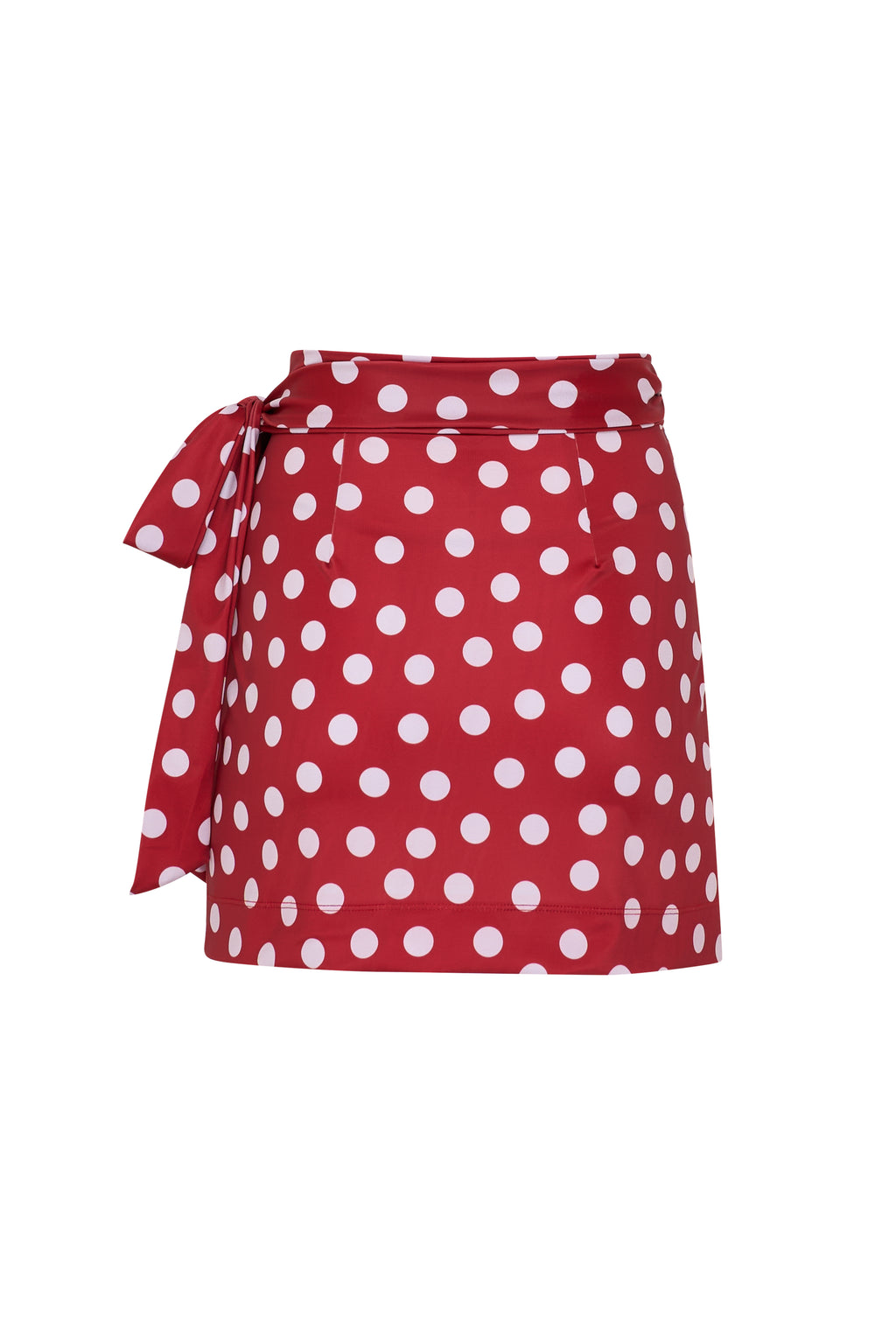 Red Polka Cabana Skirt